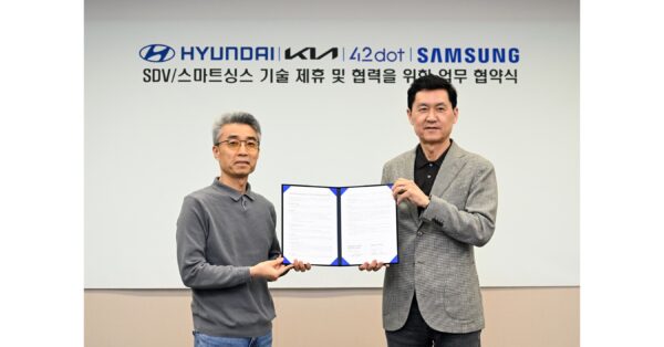 Hyundai Motor, Kia and Samsung Electronics Join Forces to Advance SDV User Experience