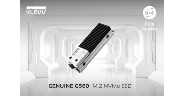 KLEVV RELEASES THE ULTRA-FAST GENUINE G560 PCIE GEN5 SSD AND CRAS C715 PCIE GEN3 REFRESH