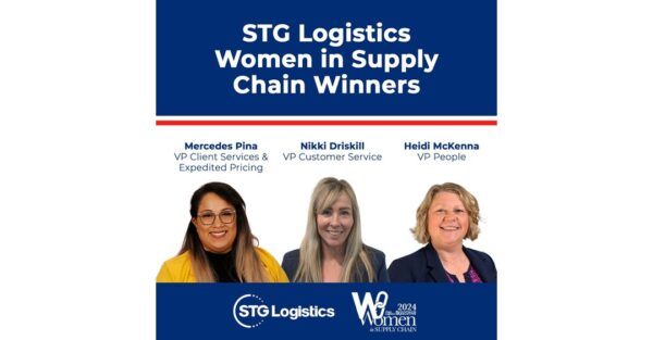Three STG Logistics Employees Honored with 2024 Women in Supply Chain Awards