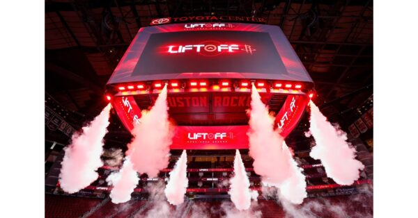 Toyota Center and Technology Design Partner ANC Complete Multi-Year Digital Display Upgrade with the Reveal of a Massive New Center Hung Scoreboard