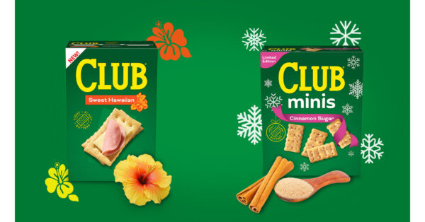 CLUB® CRACKERS UNVEILS A FIRST-OF-ITS-KIND SWEET HAWAIIAN CRACKER