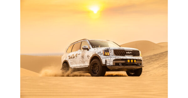 MODIFIED KIA TELLURIDE X-PRO SETS OFF FOR ADVENTURE AT THE 2024 REBELLE RALLY