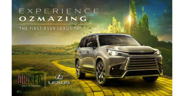 LEXUS AND UNIVERSAL PICTURES’ NEW CINEMATIC EVENT, “WICKED,” JOIN FORCES FOR MOVIE FANS TO “EXPERIENCE OZMAZING”