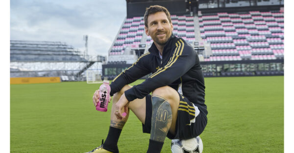 Lionel Messi Launches His Next-Generation Hydration Drink Más+ by Messi™ in New York