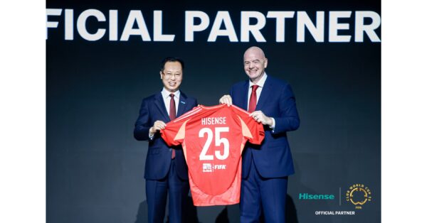 Hisense named first Official Partner of the FIFA Club World Cup 2025™