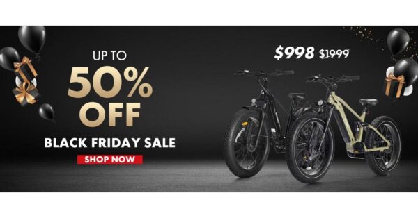 Haoqi E-Bikes Launches 2024 Black Friday Promotion