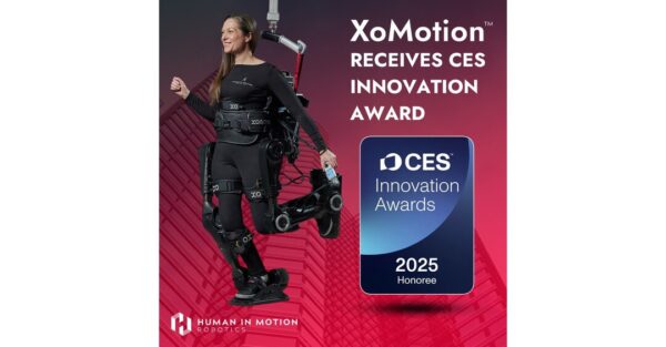 Nov 21, 2024, 10:17 ET
                  XoMotion™, The World’s Most Advanced Medical Exoskeleton, Honored with CES 2025 Innovation Award
                
                VANCOUVER, BC, Nov. 21, 2024 /PRNewswire/ – Human in Motion Robotics, a leading innovator in robotic mobility and humanoid technology, today announced that its innovative self-balancing exoskeleton…
