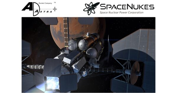 Ad Astra Rocket Company and The Space Nuclear Power Corporation Forge Strategic Alliance to Pioneer High-Power Nuclear Electric Propulsion