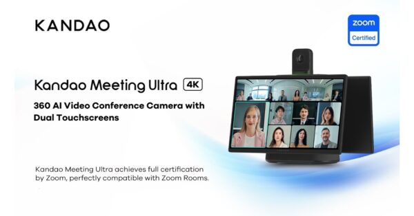Kandao Meeting Ultra Achieves Full Certification by Zoom, Perfectly Compatible with Zoom Rooms