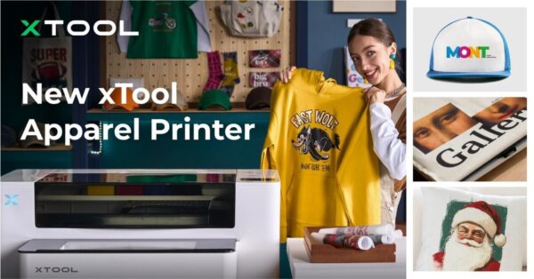 xTool Unveils Next Generation Apparel Printer, Surpasses $1 Million on Kickstarter in Just 1.5 Hours