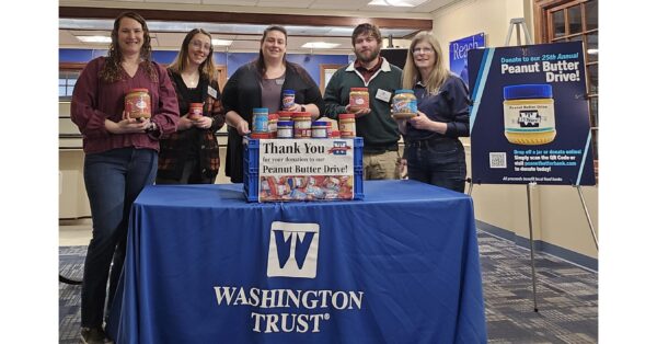 Washington Trust’s Peanut Butter Drive Sees 68% Increase in Donations During 25th Annual Event