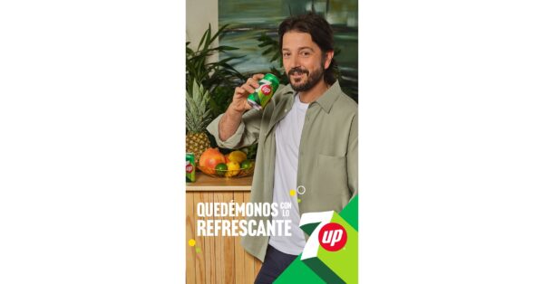 Diego Luna joins 7UP® in new LATAM campaign celebrating refreshingly simple moments with friends