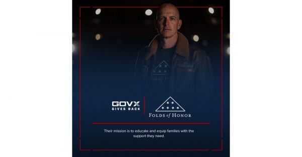 GOVX Raises Over $62,000 for Folds of Honor, Providing Scholarships for Families of US Military and First Responders